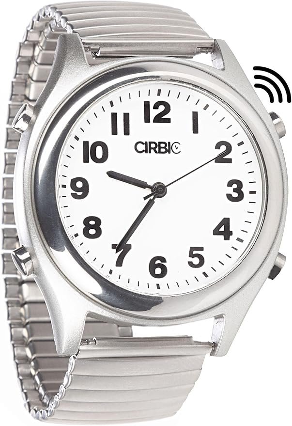 Talking English Watch with Large Numbers and Expandable Strap