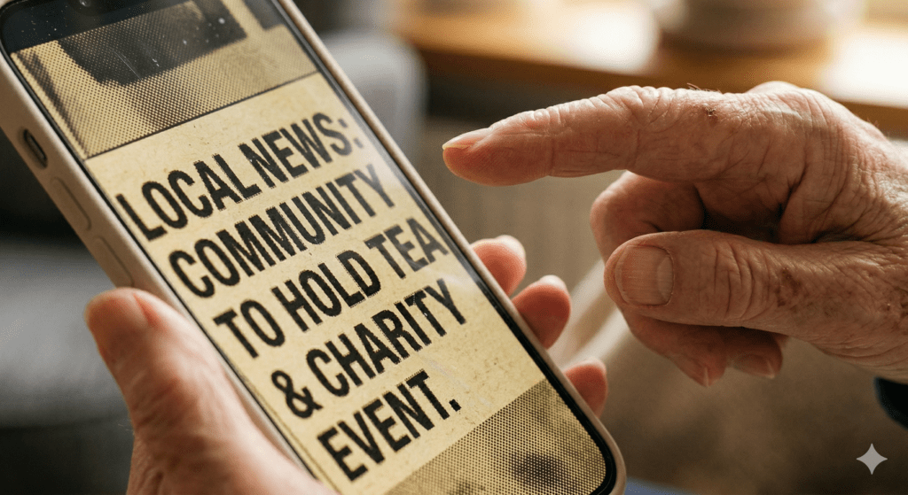 iPhone settings for low vision seniors